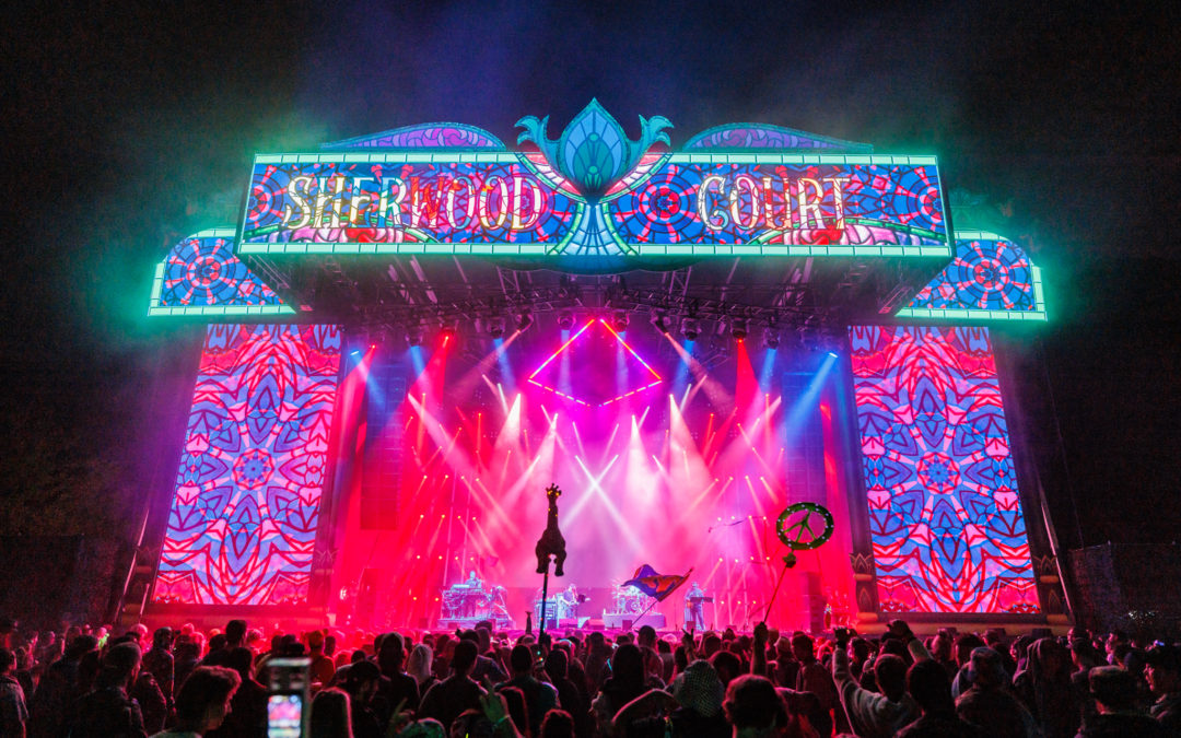 Electric Forest • Observatory was brought on board to create scenic visuals